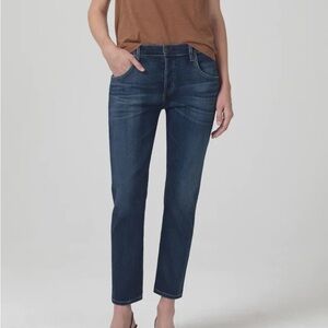 Citizens of Humanity dark blue Emerson Slim Boyfriend jeans - size 25